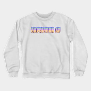 Capricorn AF Crewneck Sweatshirt